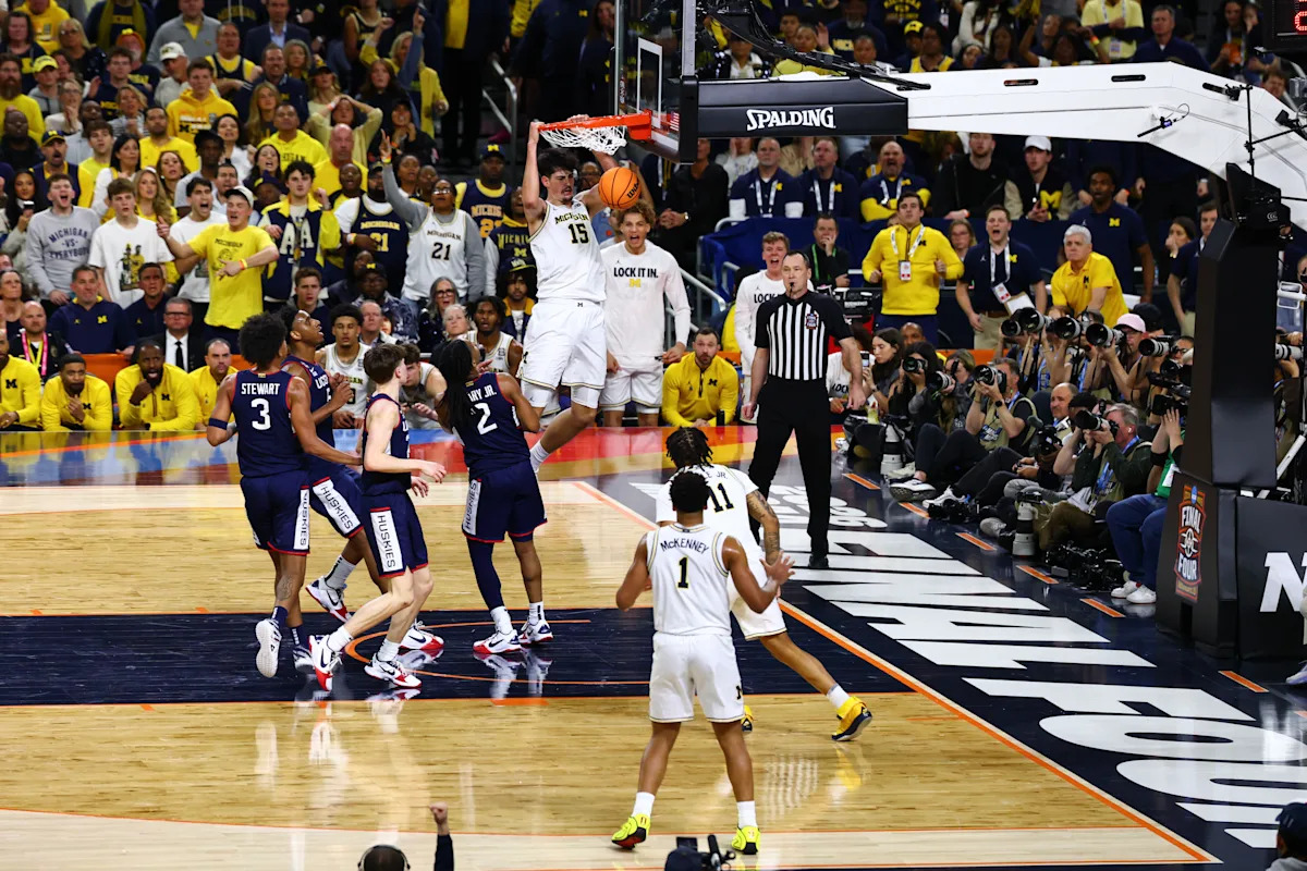Michigan-UConn averages 18.3M viewers, most-watched men's title game in 7 years