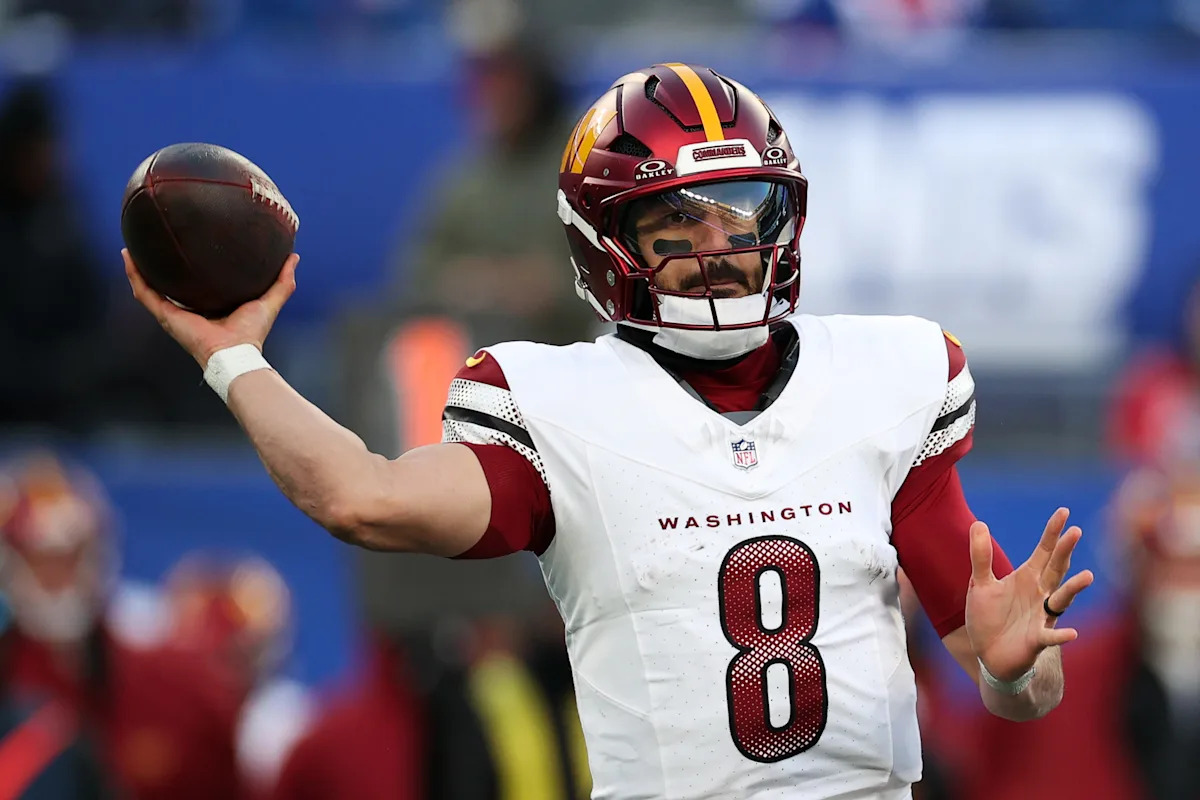 Commanders unveil new burgundy and gold jerseys -- spear helmet reported globally