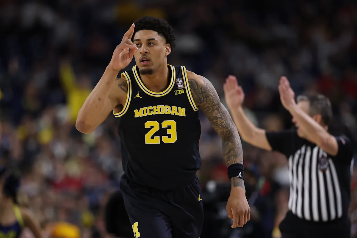 Michigan's Dusty May expects Yaxel Lendeborg to play in national Title creates buzz