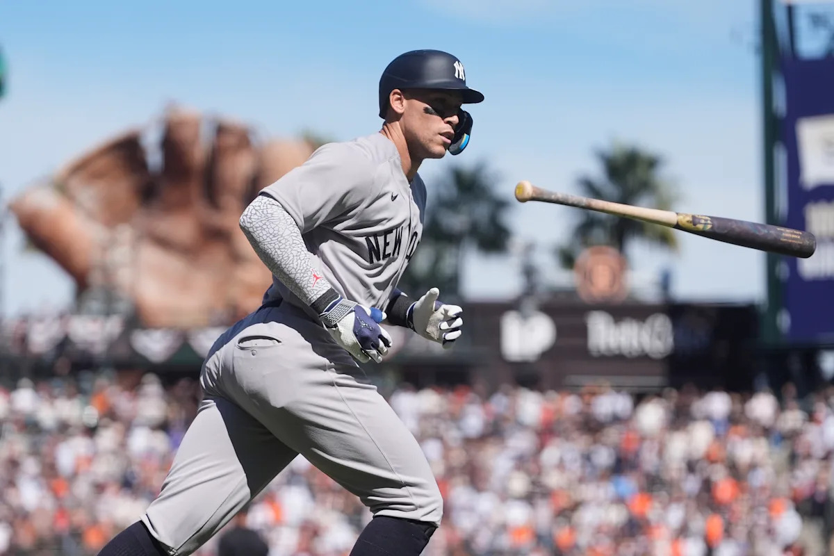 Aaron Judge dents an ambulance with second HR of season observed today