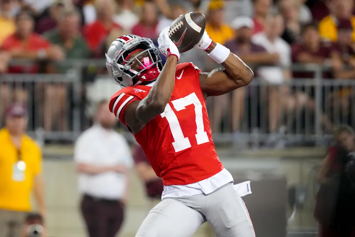 NFL Draft WR rankings  5 could Head in 1st round -- so who's No. 1? observed today