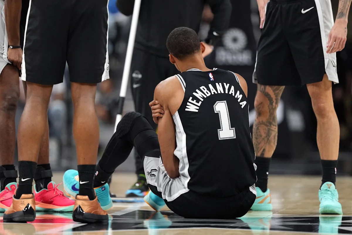 Wemby doubtful for Wednesday's Showdown vs. Trail Blazers with Vacated rib contusion making waves