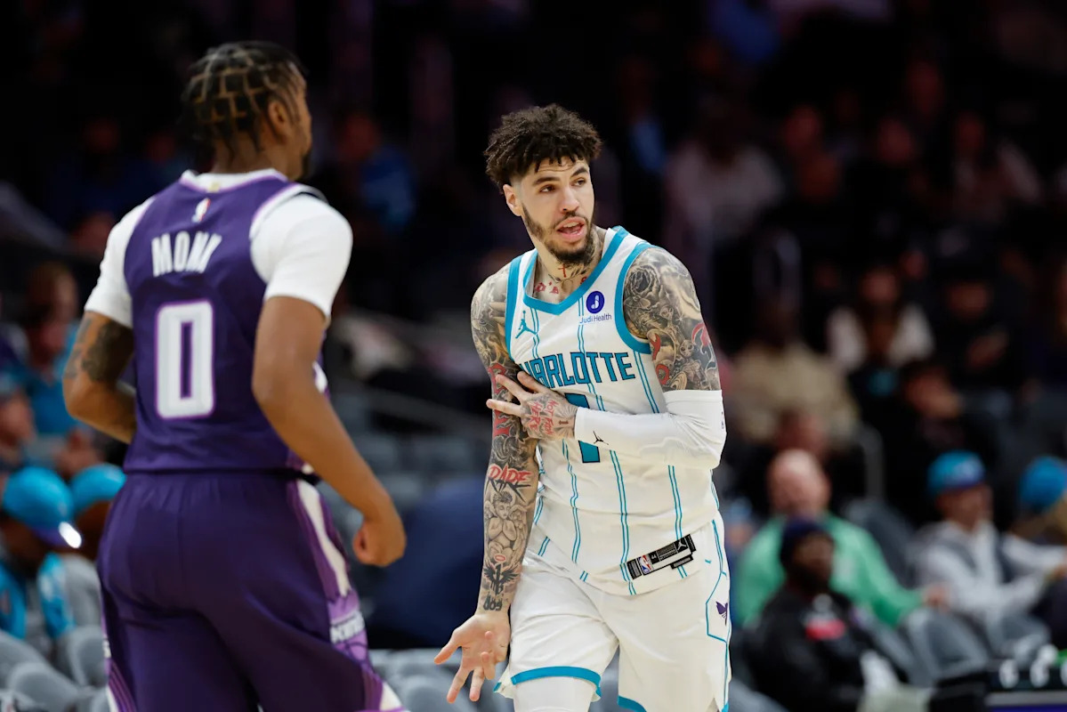 Hornets tie franchise Top historic total with 26 3s against Kings team with 10 players out takes center stage