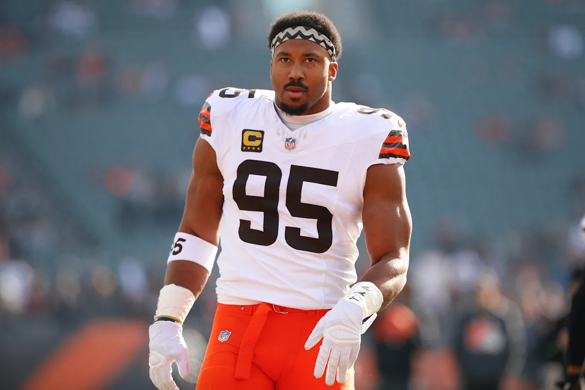Browns GM shuts down Myles Garrett trade rumors  'A Journey Brown'