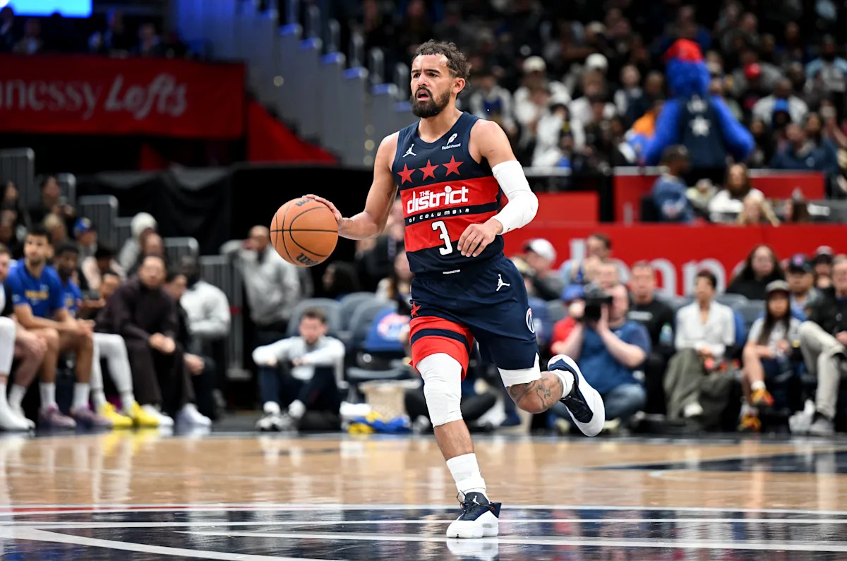 Trae Young (quad -- back) out indefinitely; Wizards say he won't need surgery making waves