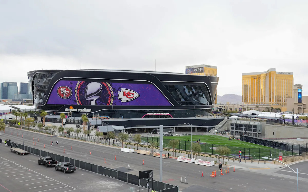 NFL announces Super Bowl LXIII Is set to be held at Allegiant Stadium in Las Vegas observed today