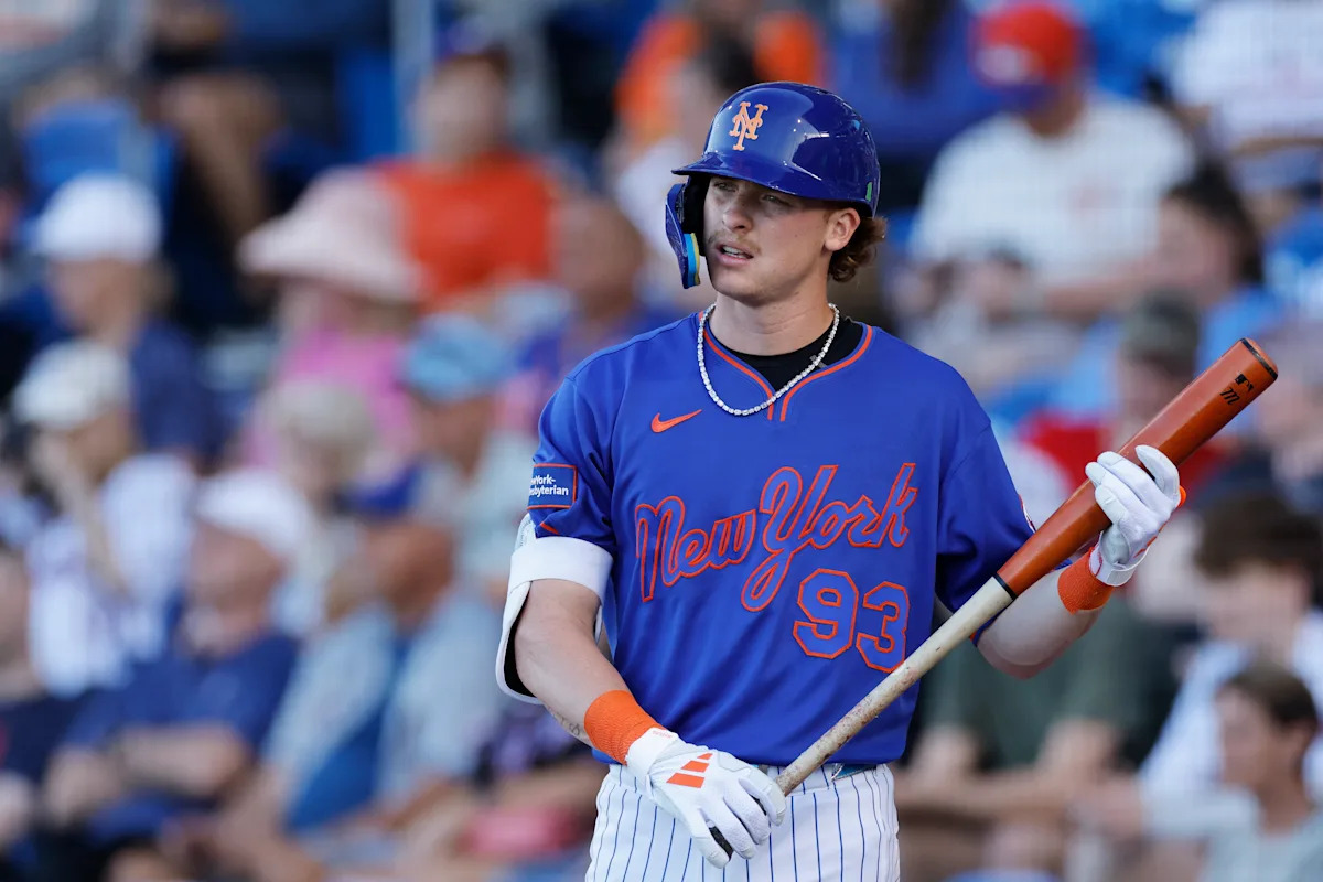 Mets OF Carson Benge -- Cardinals IF JJ Wetherholt named to Opening Day rosters reported globally