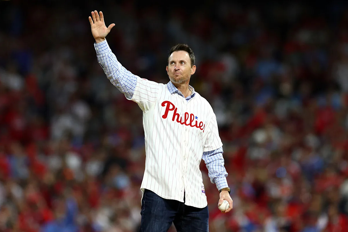 Former All-Star closer Brad Lidge is now an archaeologist observed today