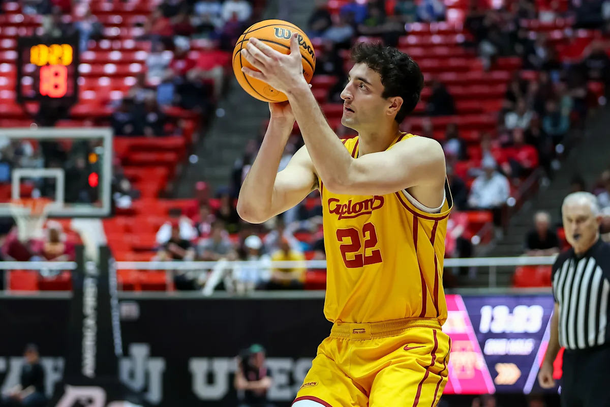Iowa State's Momcilovic reportedly declares for NBA Draft -- puts name in transfer portal takes center stage