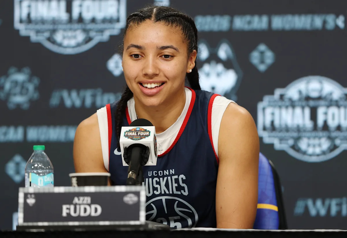 Dallas Wings pick Azzi Fudd No. 1 overall in WNBA Draft reported globally