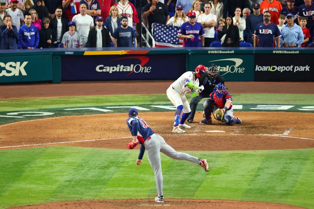 Controversial strike 3 Name from D.R.-U.S. WBC semifinal memorialized on beer can takes center stage