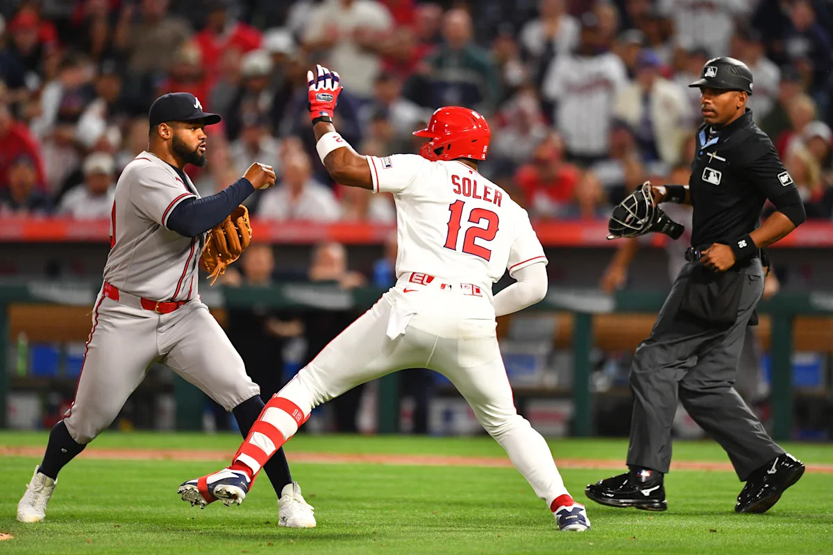 Reynaldo Lopez, Jorge Soler each suspended 7 games after wild Braves-Angels brawl takes center stage