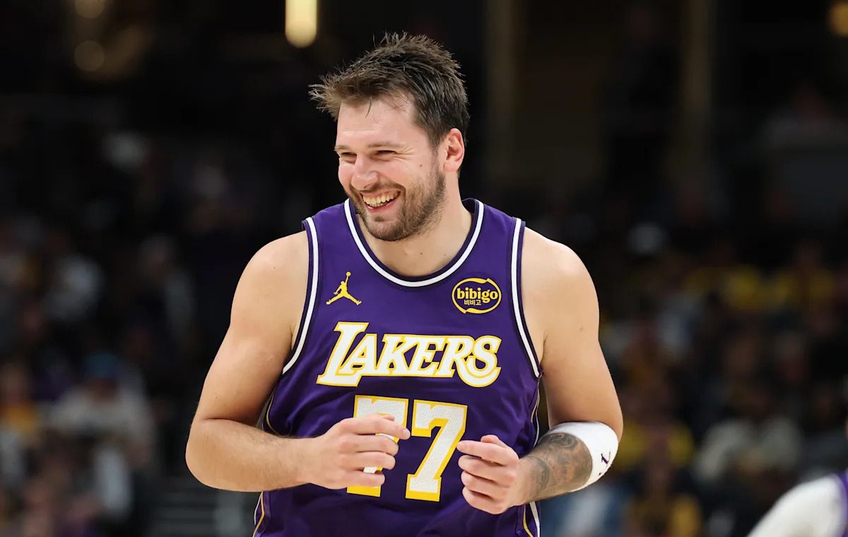 Lakers' Luka Dončić goes on a 40- point road Span matched only by 1986 Michael Jordan making waves