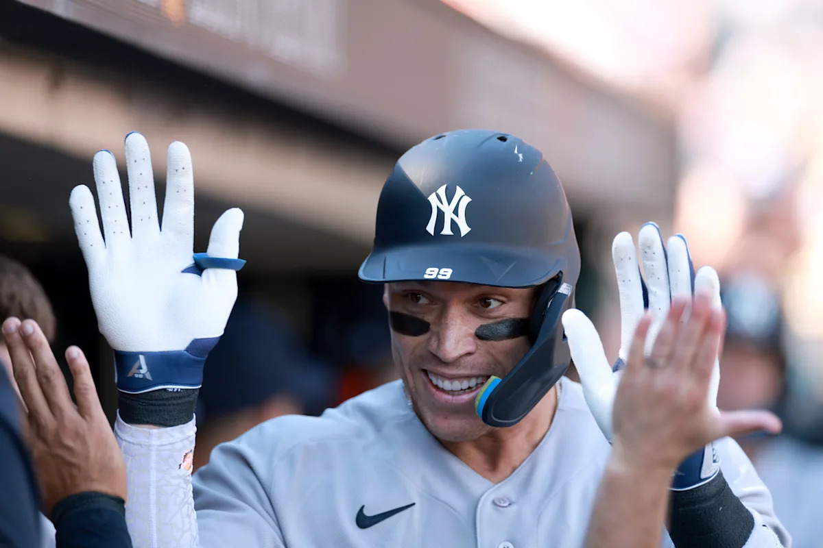 Aaron Judge and Giancarlo Stanton Connected Local base runs in same game for 60th time hits headlines
