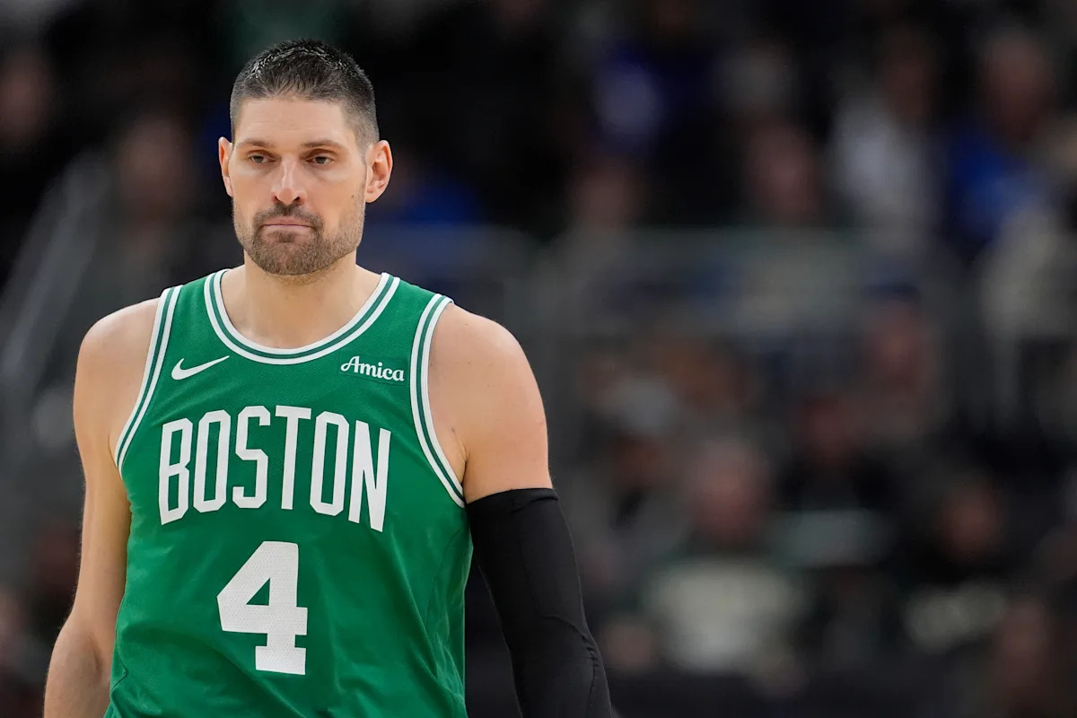 Celtics upgrade Nikola Vučević to questionable for Sunday's game vs. Raptors
